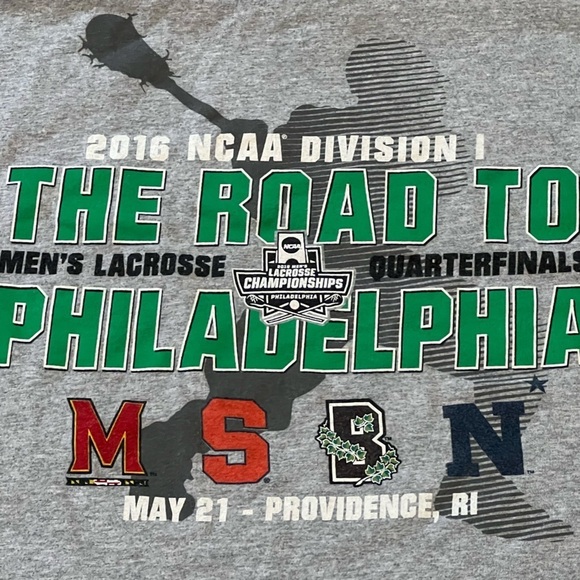 2016 NCAA Final Four Lacrosse College NCAA Champion Tee Tshirt - Picture 2 of 8